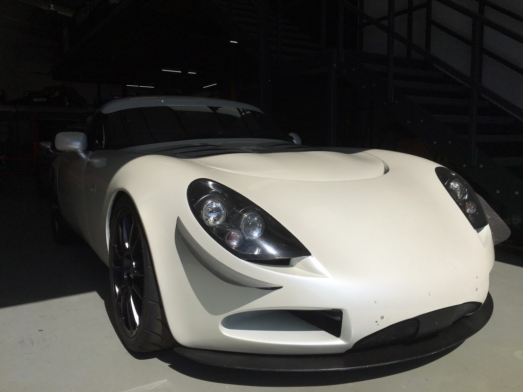 TVR T350 with Topcats LS7 Conversion (2003) front bumper shot