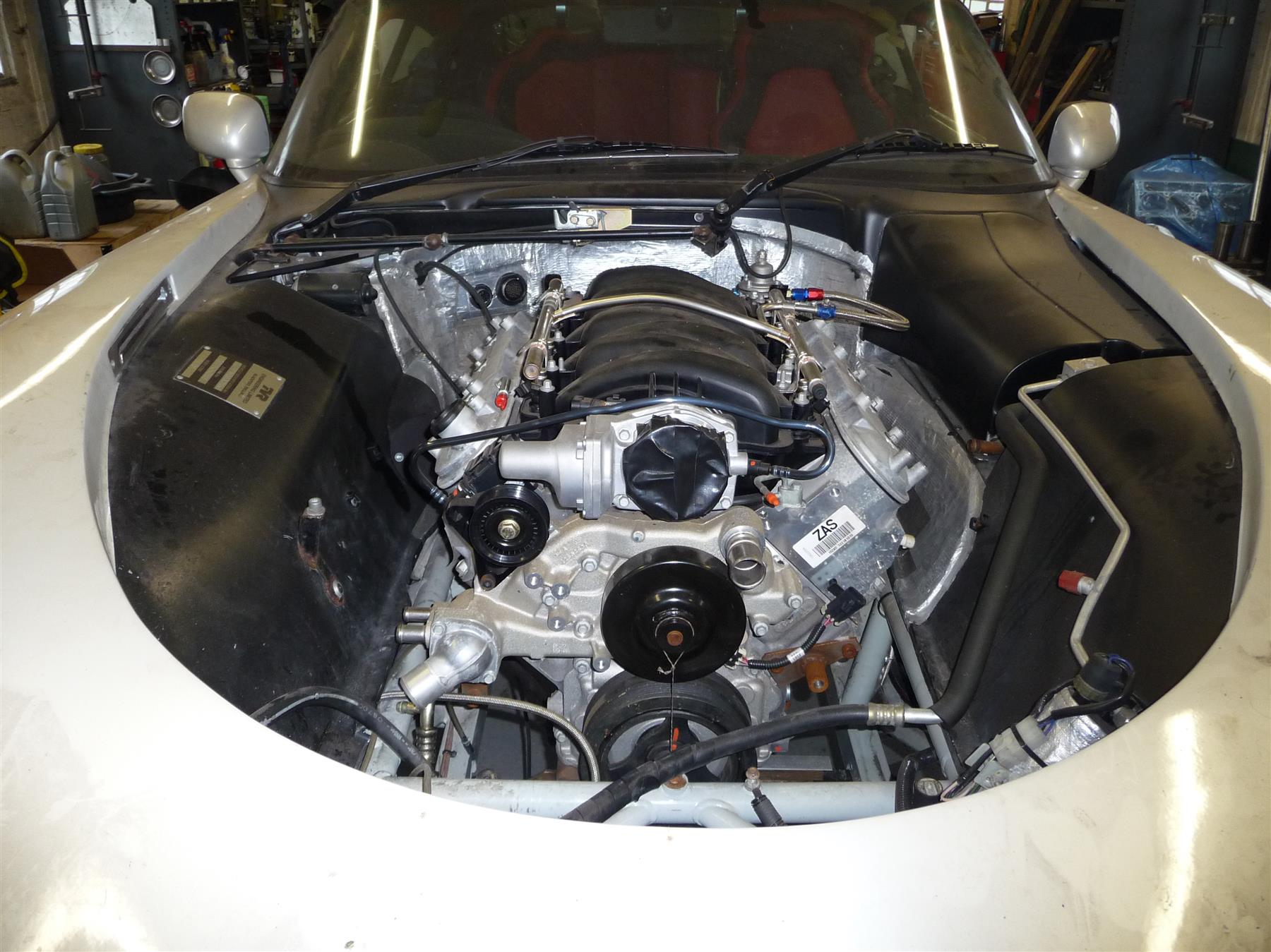 TVR T350 with Topcats LS7 Conversion (2003) close up