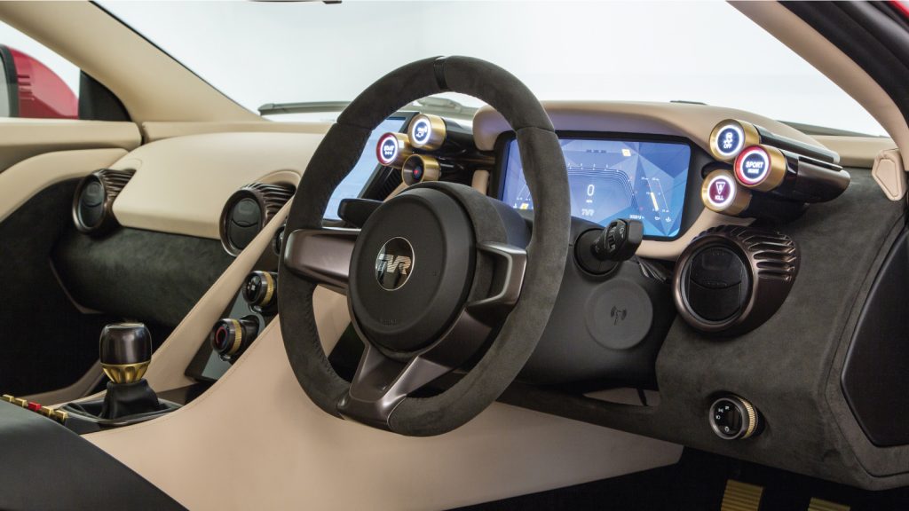 tvr griffith interior